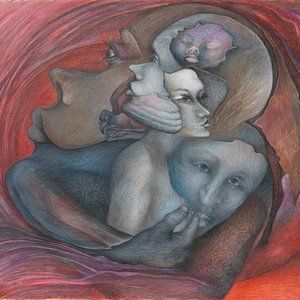 Thoughts is an Original Art Abstract Giclee Print